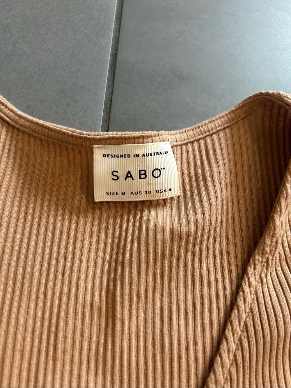 Sabo Pax Dress in Tan/Khaki - Picture 3 of 4